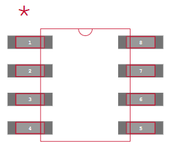 NE5532DR NE5532AD pinout